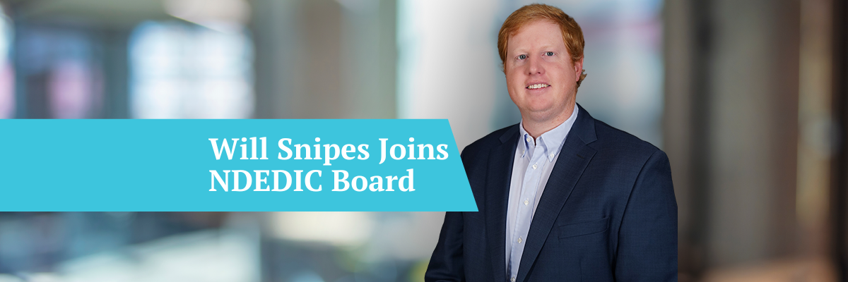 Dental Claim Support (DCS)’s Assistant Vice President of Strategy & Special Projects, Will Snipes, joins NDEDIC Board