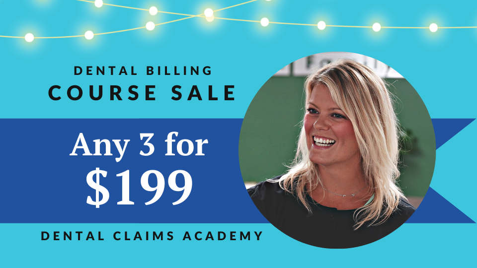 Dental Billing Training Sale